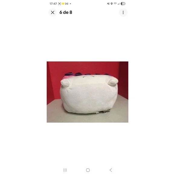 Yammy Yammy Captain Tako Sushi Large Pirate Stuffed Plush Cute Kawaii 2011 - Picture 3 of 7